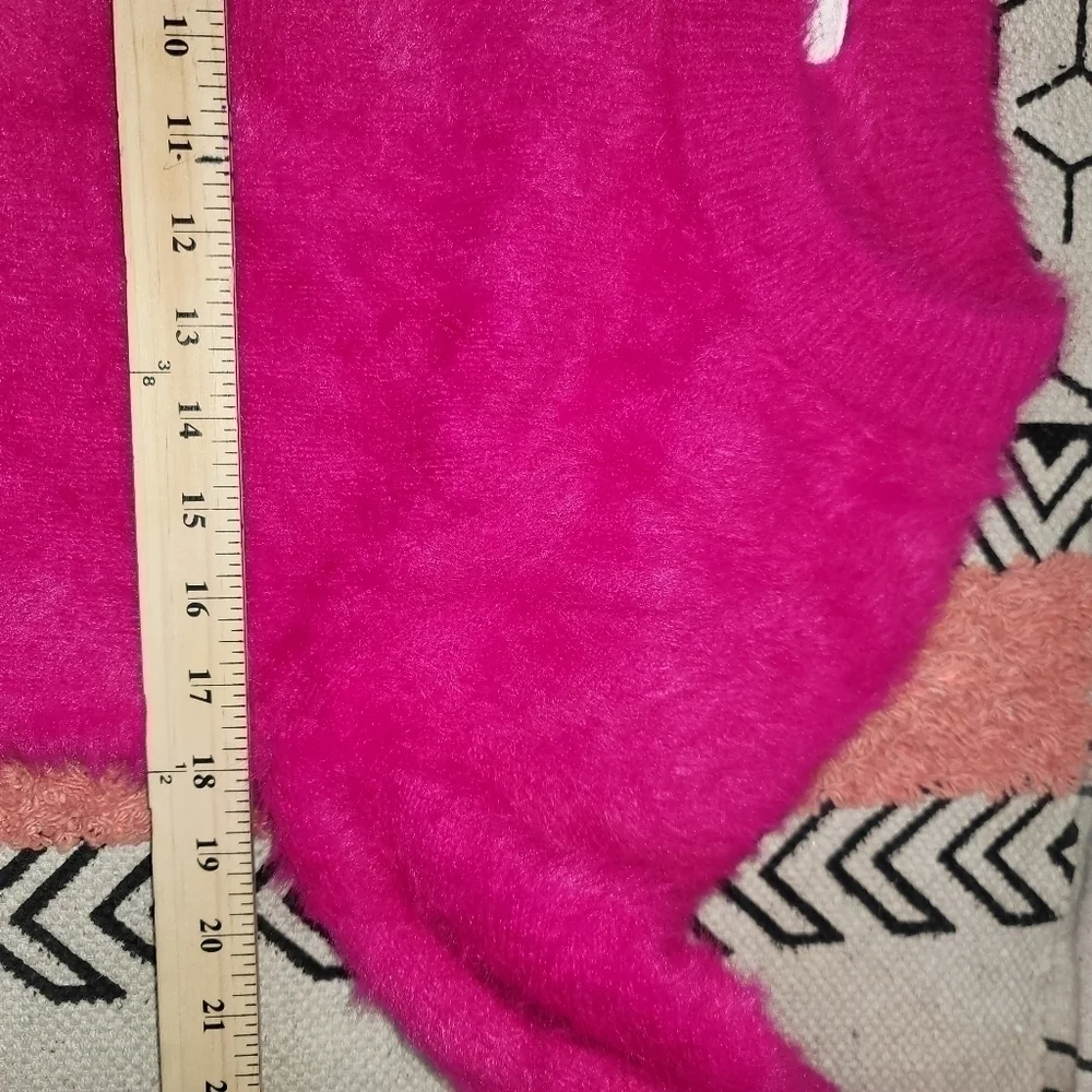 LOU & GREY ALISTAR FUSCHIA PINK SWEATER, SZ XS